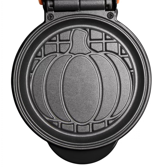 🆕 Nostalgia Mymini Personal Electric Pumpkin Waffle Maker - Picture 3 of 4